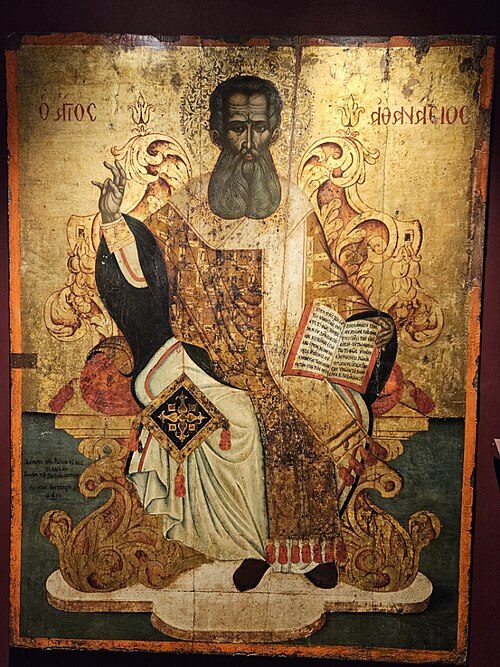 Icon of Saint Athanasius of Alexandria